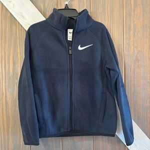 Nike Boys Fleece Jacket Sz Small 5